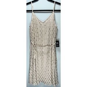 Express gold dress size Medium